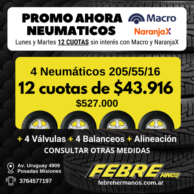 Oferta de neumáticos 16